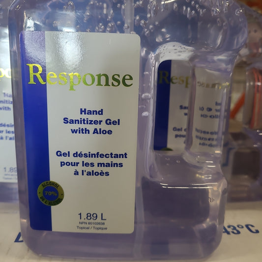 RESPONSE HAND SANITIZER GEL WITH ALOE