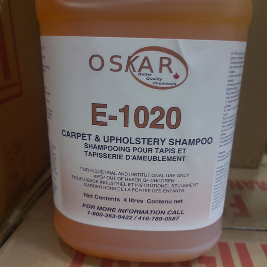 1020 RUG & UPHOLSTERY LIQUID CLEANER 4L