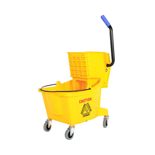 3081 26QRT SIDE PRESS BUCKET & WRINGER COMBO YELLOW