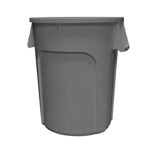9632 32GAL ROUND RECEPTACLE GREY