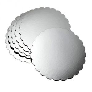 .070 FOIL DIE CUT ROUND CAKEBOARD (150/CASE)