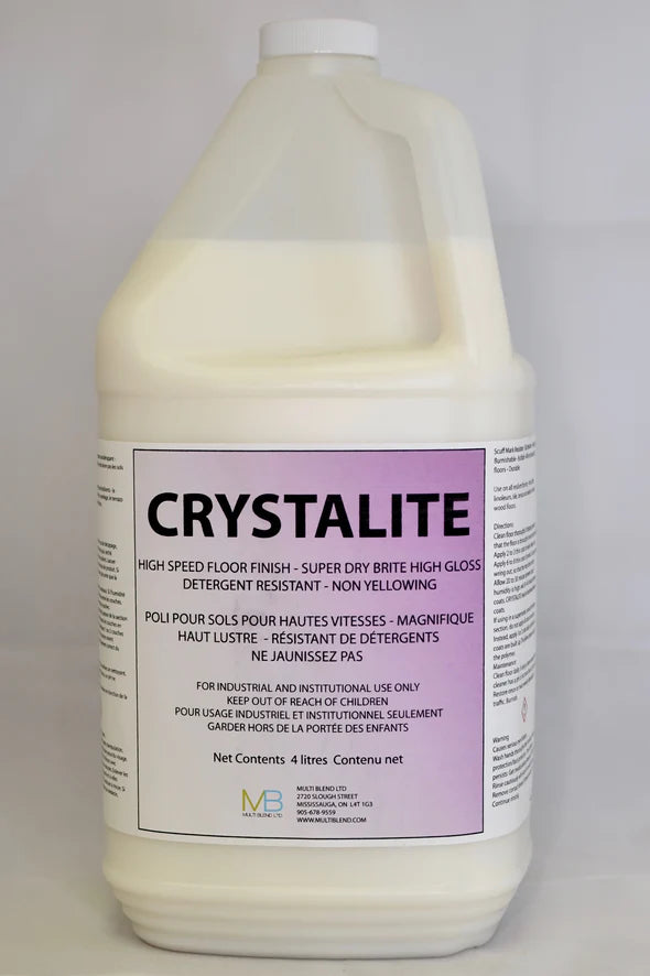 CRYSTALITE HIGH GLOSS FLOOR FINISH ( Wax) 4L