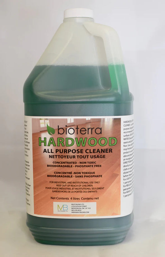 BIO TERRA HARDWOOD ALL PURPOSE FLOOR CLEANER 4L