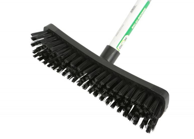 4019 10" FLOOR & DECK BRUSH W/ 48" HANDLE