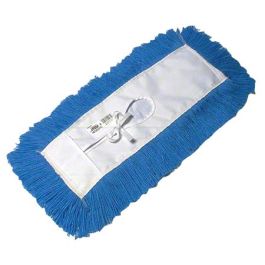 BLUE DUST MOP REFILL 18"X5" TIE ON