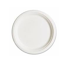 10” ECO BAGASSE PLATES ROUND (500/CASE)