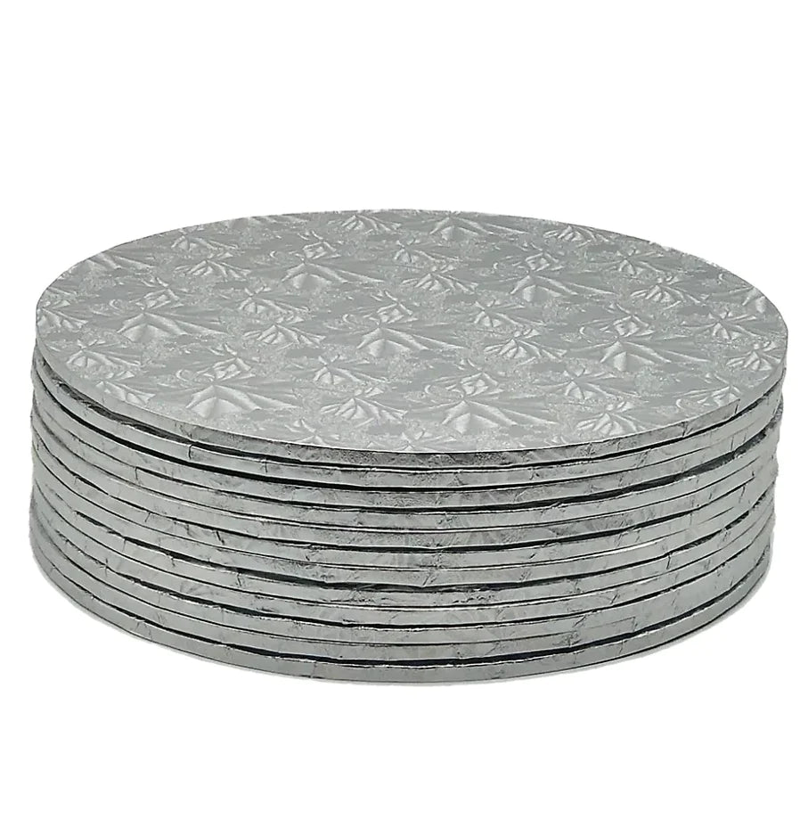 1/4" ROUND FOIL CAKE BOARD (24/CASE)