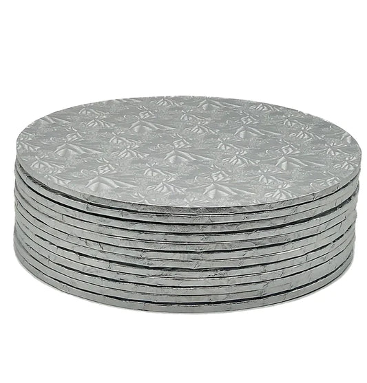 1/4" ROUND FOIL CAKE BOARD (24/CASE)