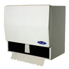 101 WHITE COMB W/O LOCK TOWEL DISPENSER
