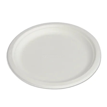 6" BAGASSE PAPER PLATES (500)