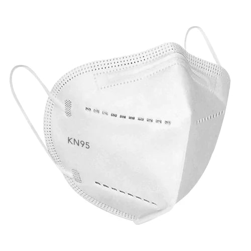 KN95W WHITE DISPOSABLE MASK (20)