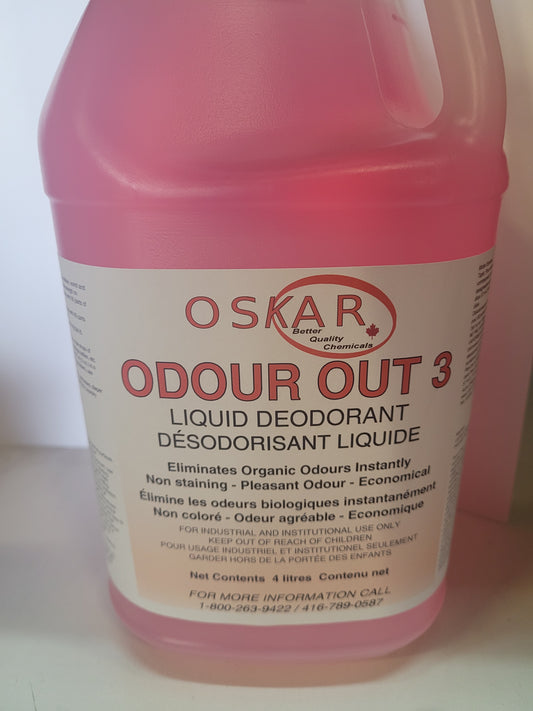 #3 ODOUR OUT LIQUID DEODORIZER FLORAL 4L