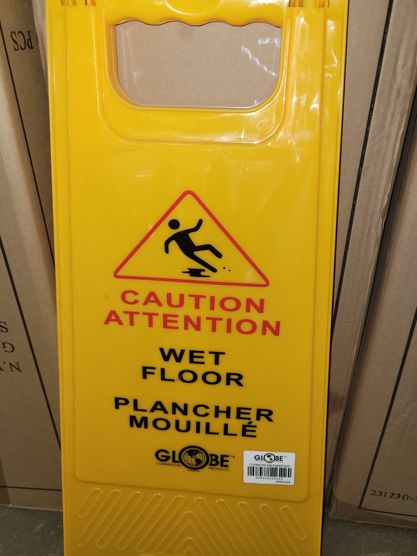 7112 WET FLOOR SIGN