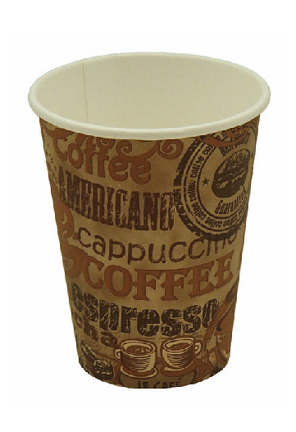16oz RUSTIC PRINTED PAPER HOT CUPS (1000)