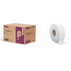 JRT900 JUMBO 2PLY TOILET PAPER 900' (8 ROLLS PER CASE)