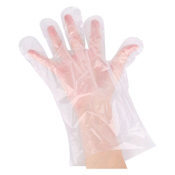 D2 MEDIUM POLY DISPOSABLE GLOVES (500/BOX)
