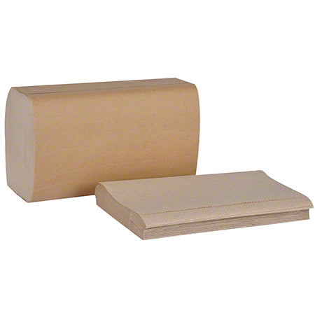 SINGLE FOLD KRAFT PAPER TOWELS (16 X 250 PER CASE)
