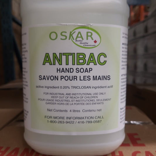 ANTIBACTERIAL WHITE HAND SOAP 4L