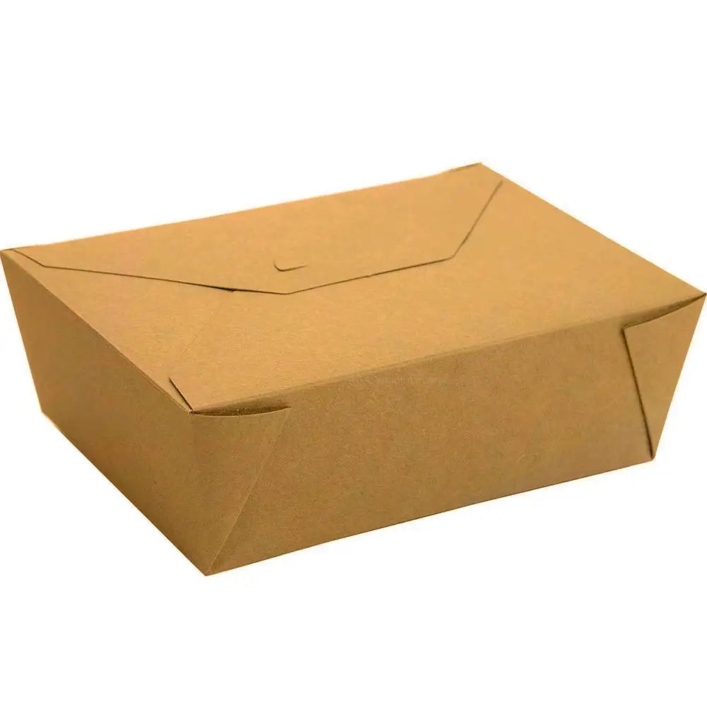 #4 KRAFT PAPER TAKEOUT BOXES (160)
