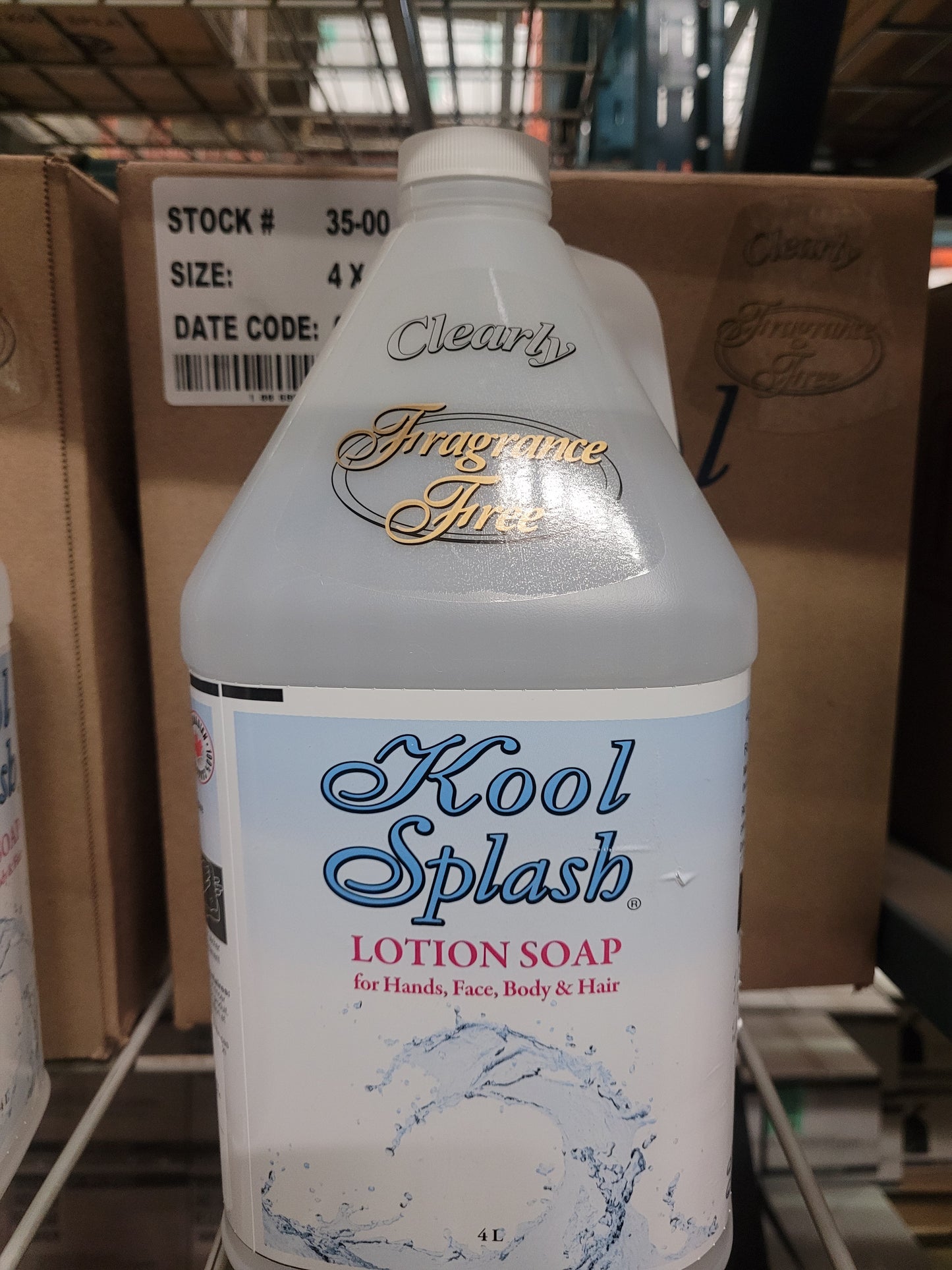 KOOL SPLASH CLEAR HAND SOAP 4L