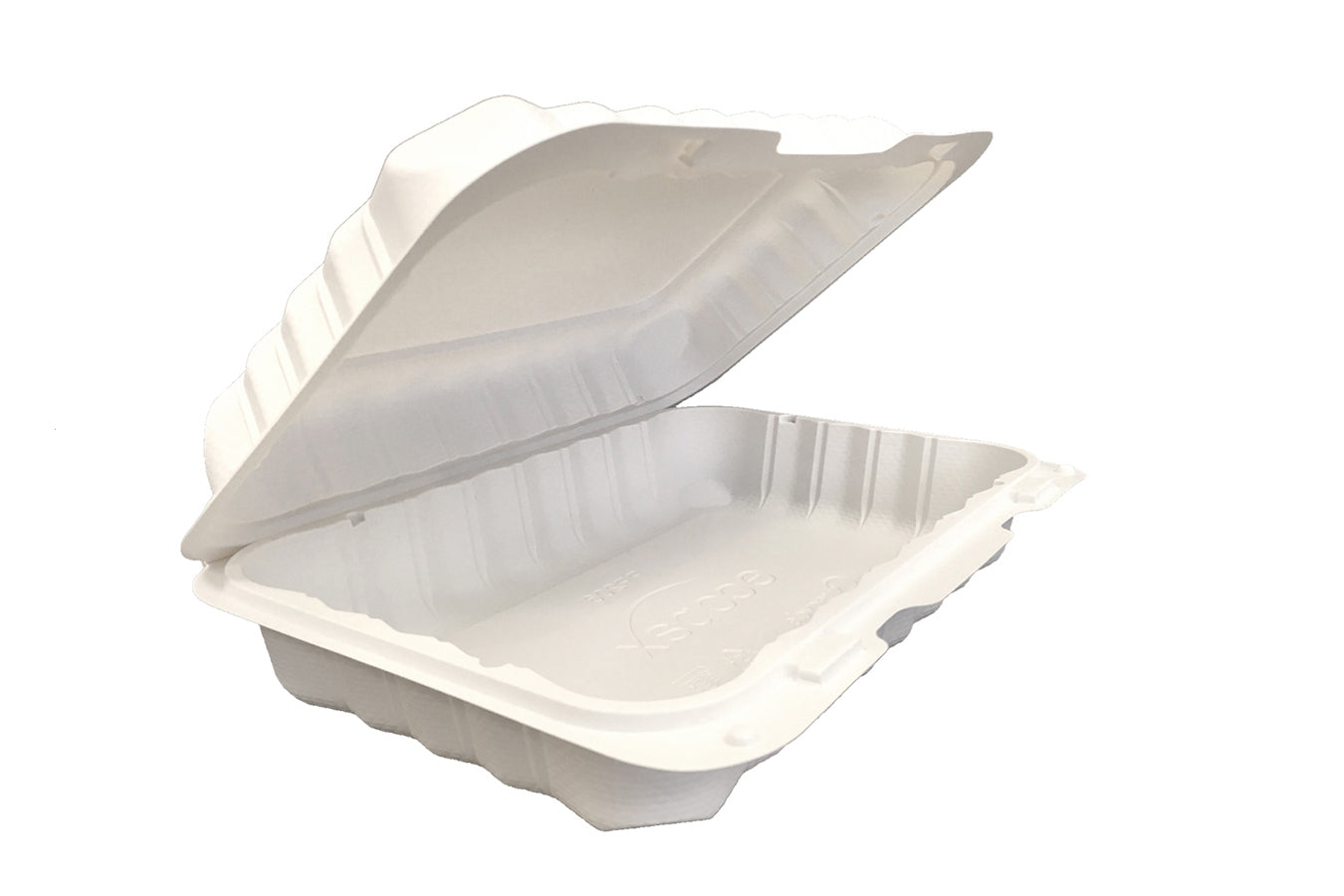 PEBBLE BOX PP203-300 1 COMP. HINGED CONTAINER (8.13X6.5X2.63) 300/CASE ...