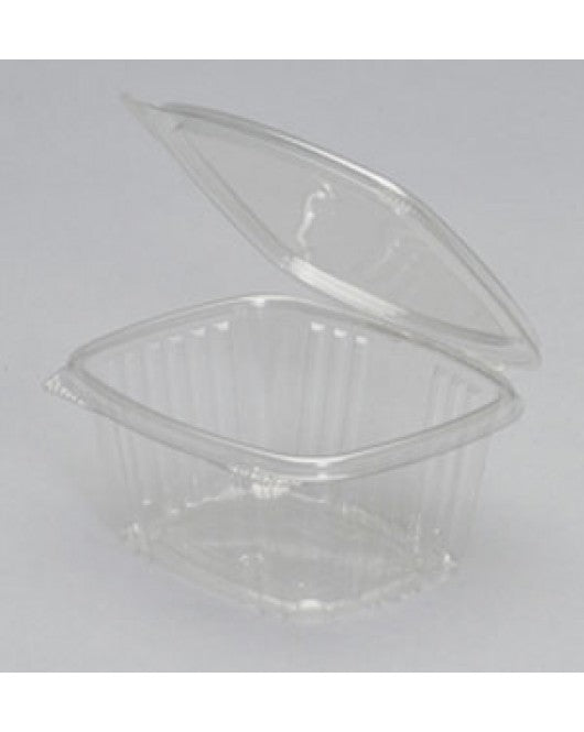 AD16 16oz CLEAR DELI HINGED CONTAINER GENPAK (200)