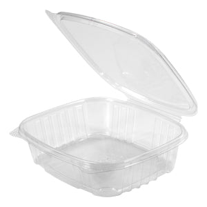 AD24 24oz CLEAR HINGED DELI CONTAINER GENPAK (200)