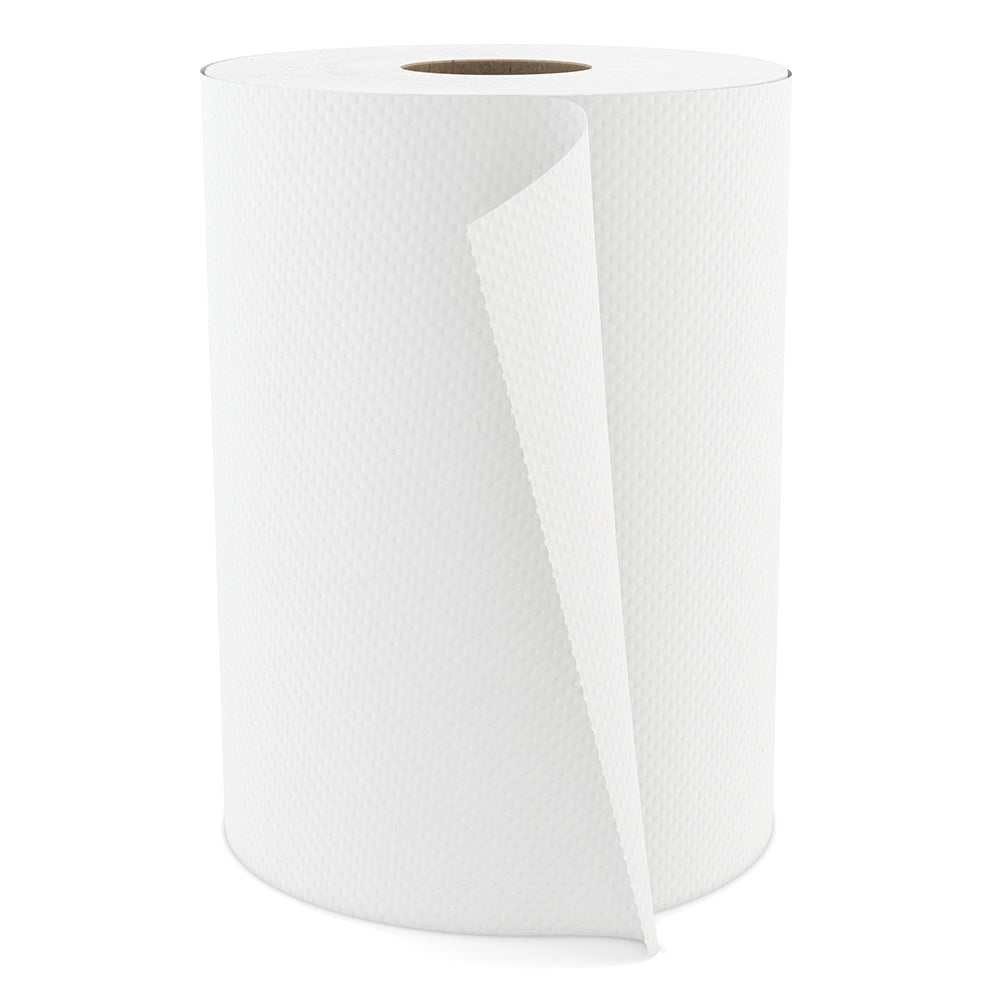 8"x600' WHITE ROLL PAPER TOWELS H060 (12/CASE)