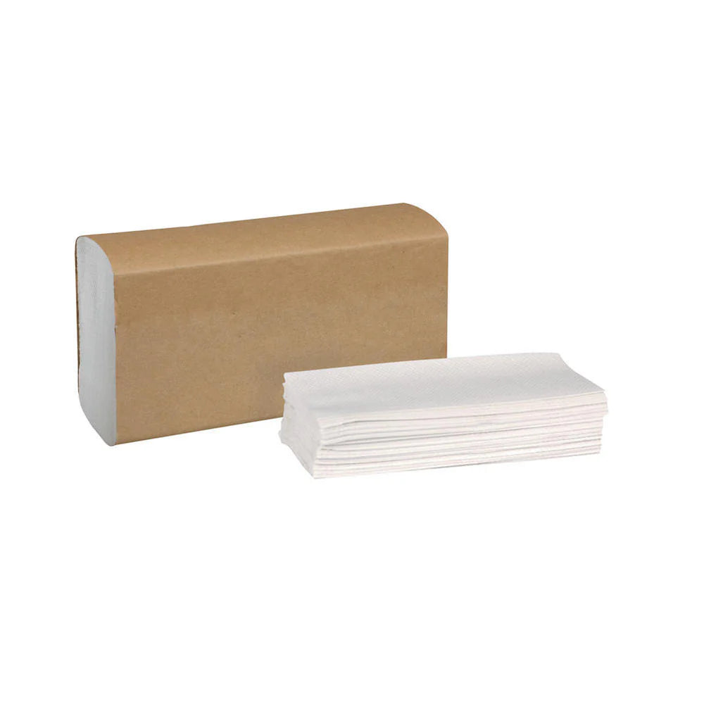 H170 MULTIFOLD WHITE PAPER TOWEL SHEETS (16X250/CASE)