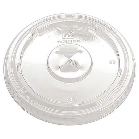 CLEAR XSLOT FLAT FABRIKAL LIDS FKLKC16/24FX (1000)