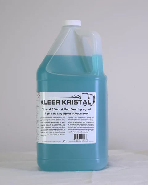 KLEER KRISTAL RINSE AID FOR AUTOMATIC DISHWASHER 4L