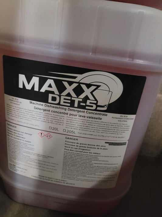 GLOMATIC/MAXX 5 LIQ. AUTO DISH DETERGENT 20L