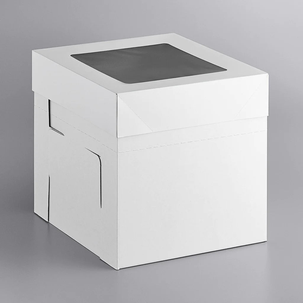 12x12x12 CORRUGATED FLEX BOX WITH WINDOW (25)
