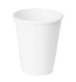 12oz WHITE PRONTO PAPER HOT CUPS (1000/CASE)
