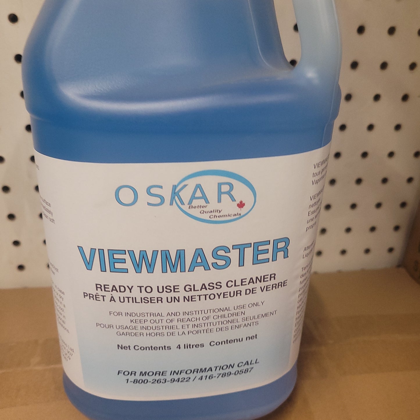 VIEWMASTER LIQUID GLASS CLEANER 4L