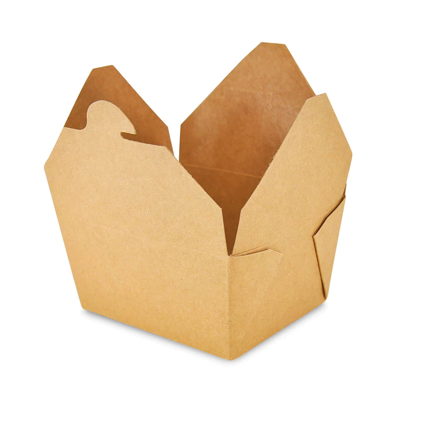 #1 KRAFT POLY COATED PAPER BOX (450/CASE)