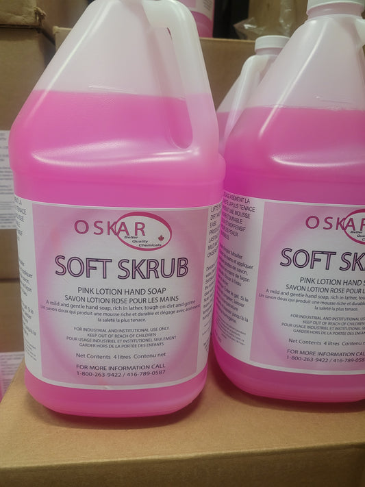 PINK SOFT SKRUB 4L HAND SOAP