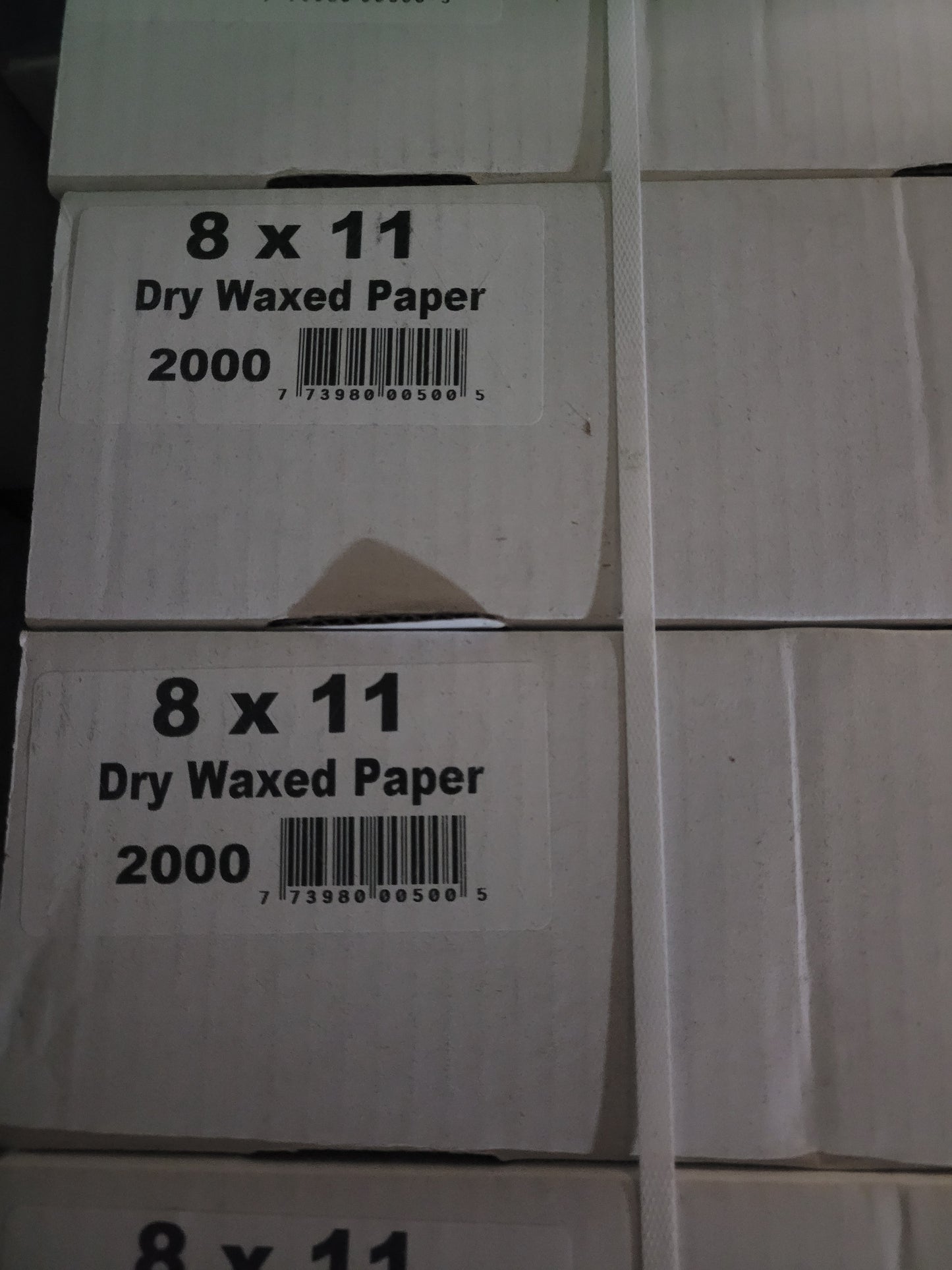 8X11 SCALE/WAX PAPER  (2000/BOX)