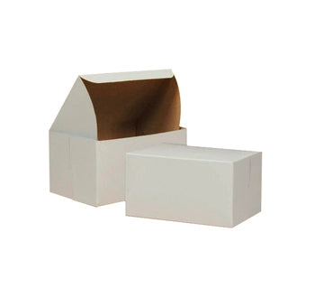 6X3.25X3 WHITE CAKEBOX (250/BUNDLE)